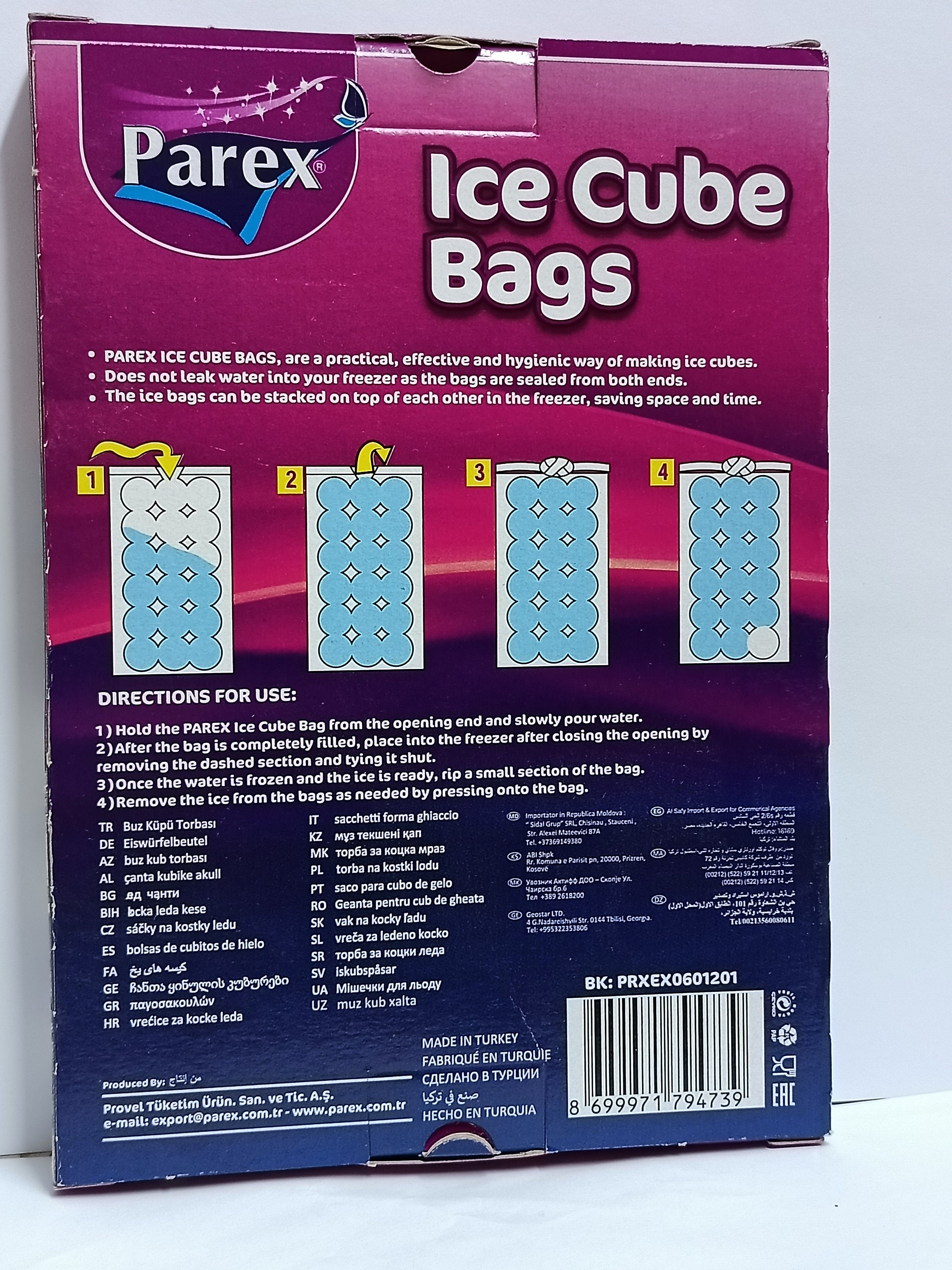 Ice Cube Bags 180 Ice Cube اكياس مكعبات الثلج 