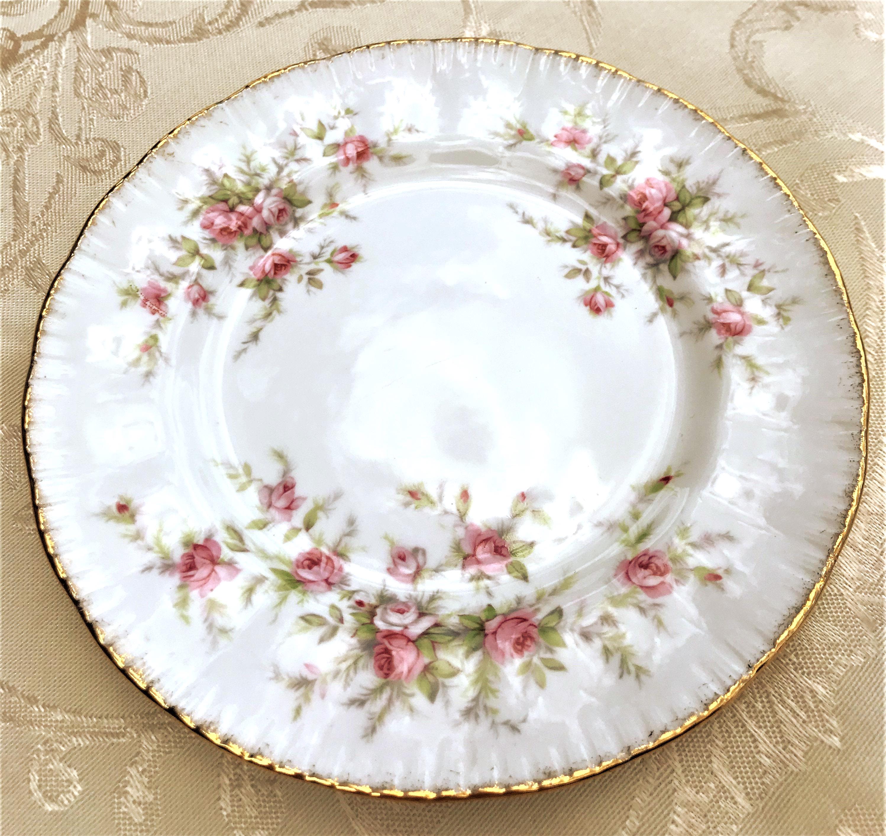 Paragon Victoriana Rose Bone China - Etsy