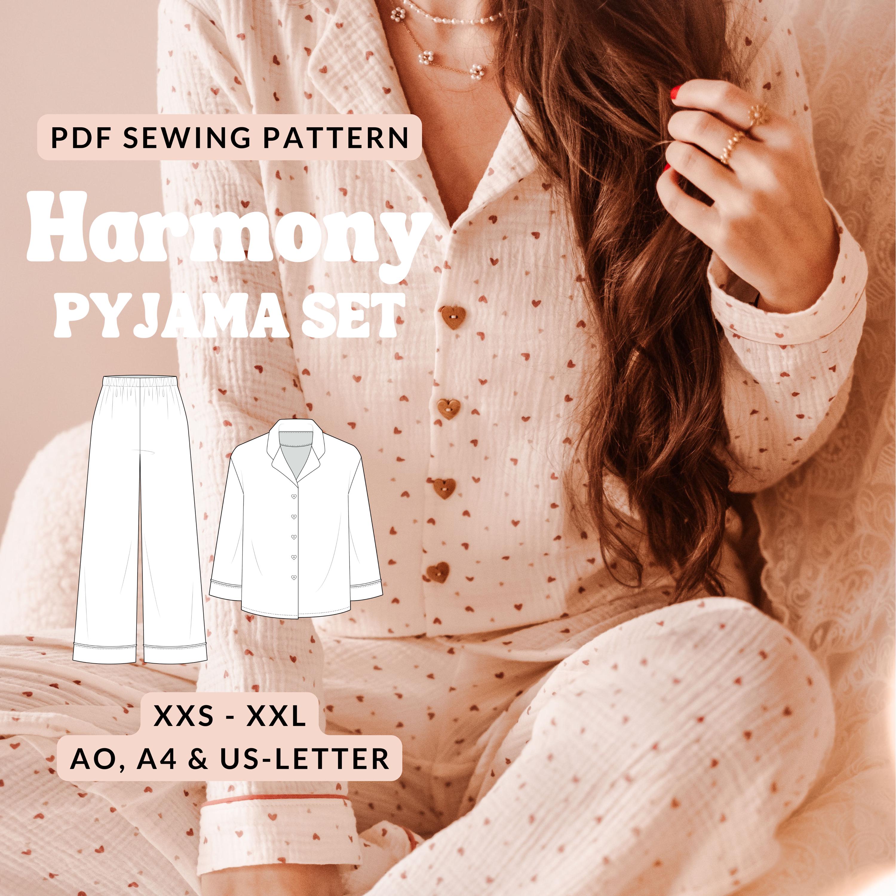 Vintage Pajama Top - Etsy