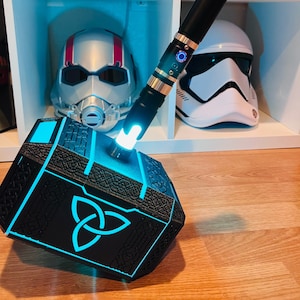 Thor’s Lightsaber | Lighthammer | Mjölnir | Powered Lightsaber Hilt | 3D Printed