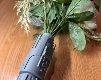 Ben Solo's Lightsaber Bouquet Holder| Full Color | No Paint Required | 3D Printed | Star Wars Wedding