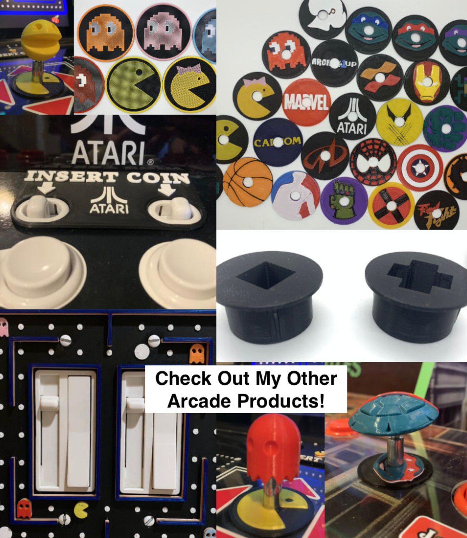 Arcade Joystick Dust Covers Etsy