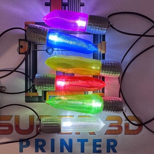 カイバー クリスタル ネックレス | ライトアップ | マルチカラー | 3D プリント | ギャラクシーズ エッジ | クローン ウォーズ