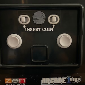 Arcade Pinball Insert Coin Cover