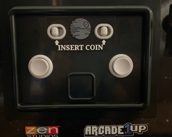 Arcade Pinball Insert Coin Cover