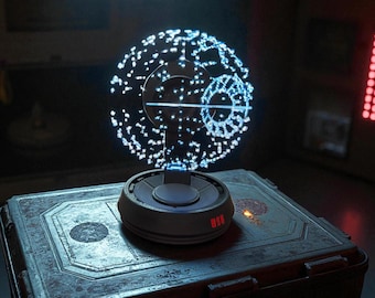 Real Working Star Wars Holoprojector: 3D Printed Hologram Display