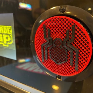 Arcade Pinball Speaker Cover | Pinball Arcade Mod | Universal | Fits Any Machine