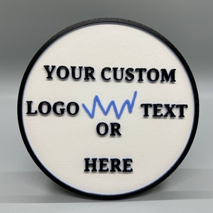 Custom 5” Hitch Cover-3D Printed-Fits 2&quot; and 1-1/14” Receivers