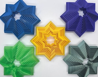 Fidget Star / Juguete impreso en 3D