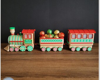 3Dプリントクリスマストレインキット：ホリデーデコレーション - Etsy 日本