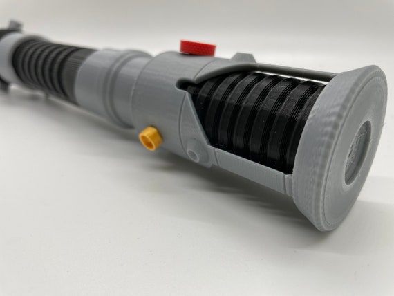 3D Printable Qui-Gon Jinn's Lightsaber by Brad Harris