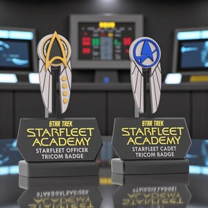 Star Trek: The Next Generation Com Badge Cosplay·Free STL File for ·Cults