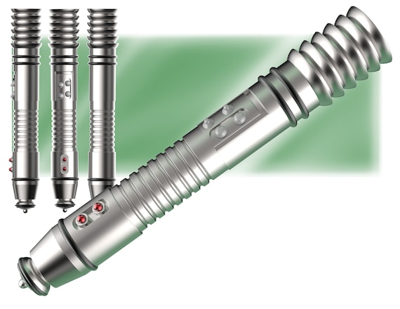 Kit Fisto's Lightsaber | No Paint Required | 3D Printed | Galaxy's