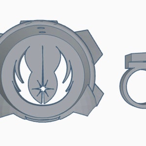 DIGITAL FILE | Jedi Vertical Lightsaber Wall Mount Holder Display