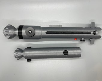 Ahsoka Tano’s Clone Wars Lightsabers  | No Paint Required |3D Printed| Galaxy's Edge | Clone Wars | Lightsaber Display Mount on Desk or Wall