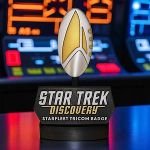 トライコムバッジ | ディスカバリー | コンバッジ | 複数のバリエーション | 3Dプリント | テレビ映画の記念品レプリカ小道具 | コスプレ小道具 | コスチューム
