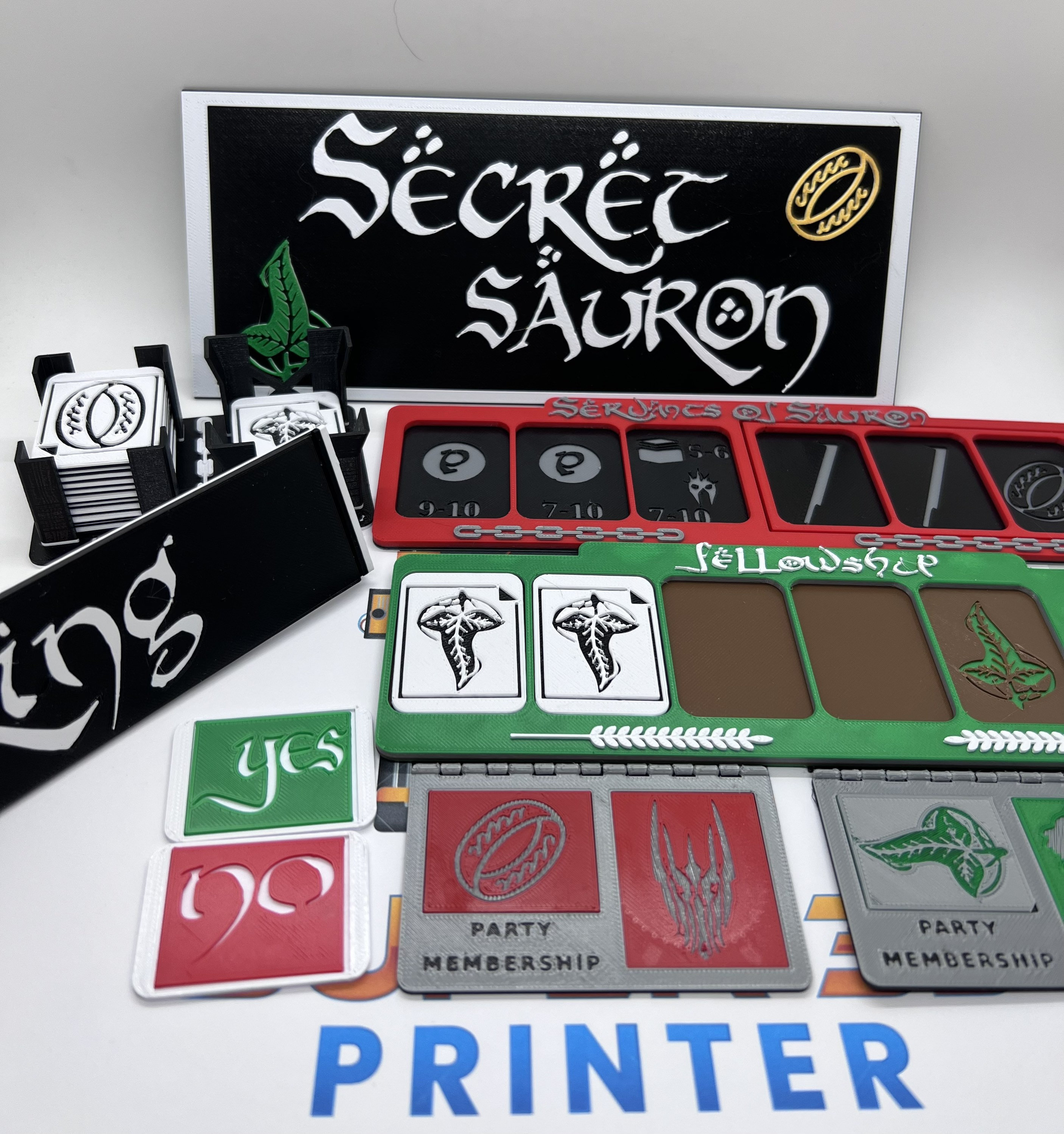 Sauron secret Hitler secret Imprimé en 3D En couleur Jeux mystères Mystère  de meurtre Jeux de table Jeux de société Jeu de société Un anneau -   Canada