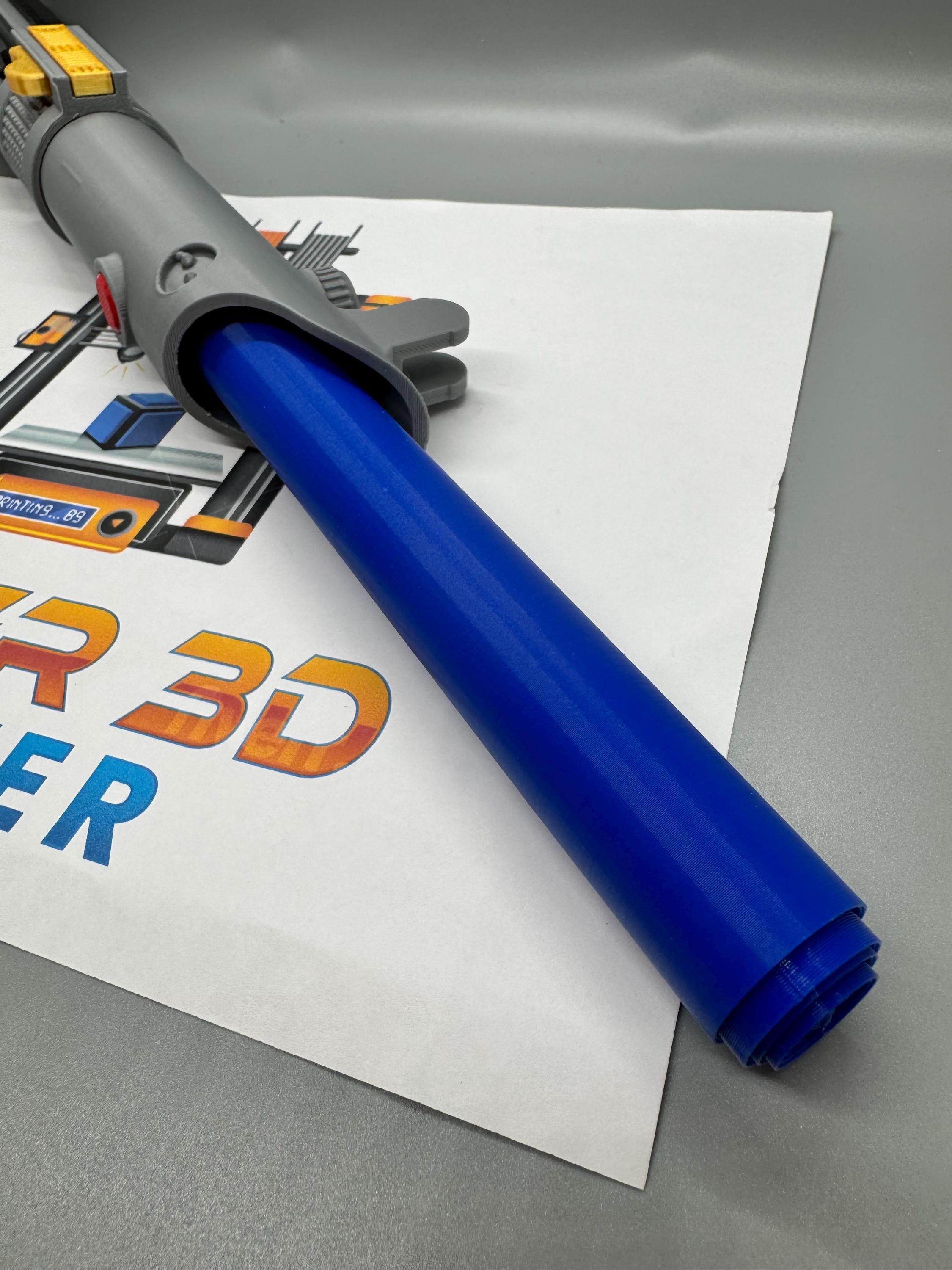 スカイウォーカーの伸縮式ライトセーバー：3Dプリントの折りたたみ式