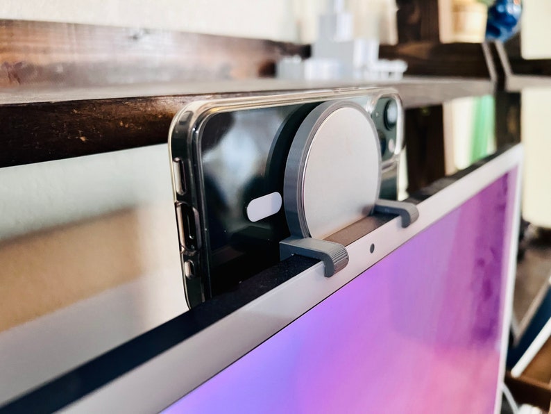 Mac Iphone Continuity Camera Mount Magsafe Compatible 3D Etsy