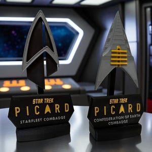 Combadge | ピカード | 3Dプリント | TV映画の記念品レプリカ小道具 | コスプレ小道具 | コスチューム