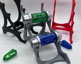 Kyber Crystal Display | 3D Printed | Galaxy's Edge | Savi's Workshop |  Custom | Fancave | Mancave | Legacy Lightsaber | Lightsaber Props
