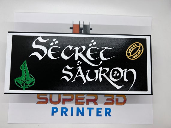 Sauron secret Hitler secret Imprimé en 3D En couleur Jeux mystères Mystère  de meurtre Jeux de table Jeux de société Jeu de société Un anneau -   Canada