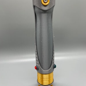 Darth Sidious/Emperor Palpatine's Lightsaber | No Paint Required | 3D Printed | Galaxy's Edge |Clone Wars|Lightsaber Display Mount Desk/Wall image 4