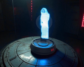 実際に動作するスターウォーズホロプロジェクター：3Dプリント