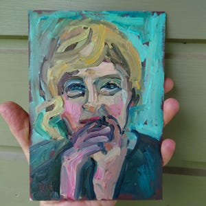 Original Women Oil Painting