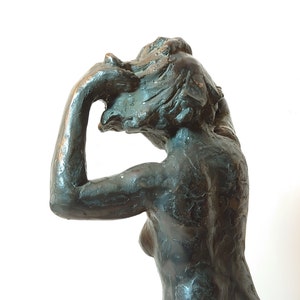Women sculpture, Original Bronze Art, Female art sculpture, Ready to ship