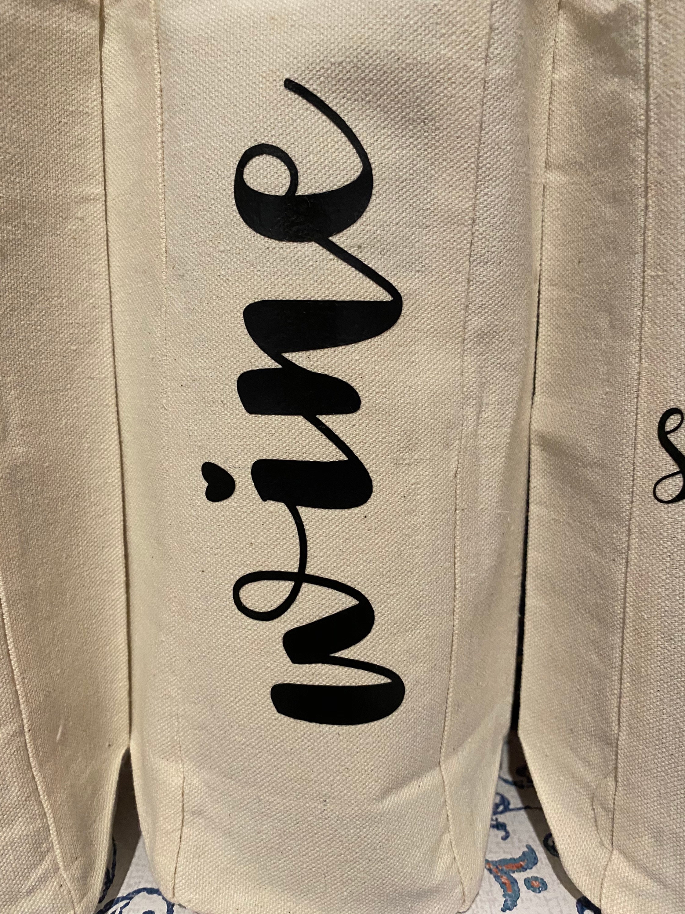 Wine Bags Decorative Wine Holder Gift Bags Canvas Totes Etsy