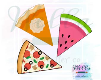 Pizza Pie Watermelon Slice Cookie Cutter