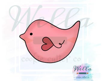 Simple Bird Cookie Cutter