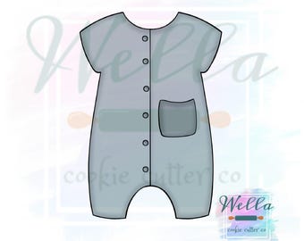 Baby Outfit #1 Cookie Cutter, Baby Shower Cookie Cutter