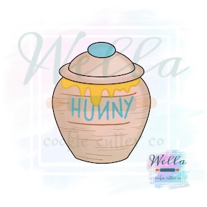 Honey Pot with Top Cookie Cutter