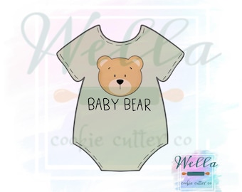 Baby Onesie Cookie Cutter, Baby Outfit Cookie Cutter