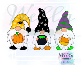 Gnome Set Cookie Cutters, Holiday Gnome Cookie Cutters, Halloween Gnome Cookie Cutters, Christmas Gnomes, Easter Gnomes Cookie Cutters