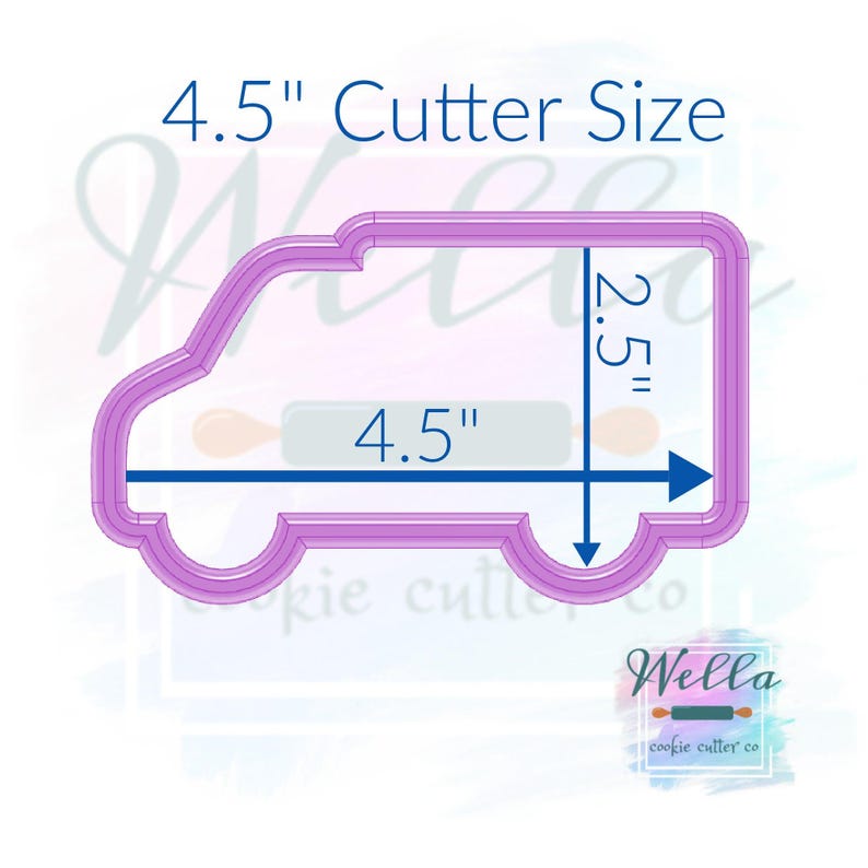 Delivery Truck Cookie Cutter, Ambulance Cookie Cutter image 6