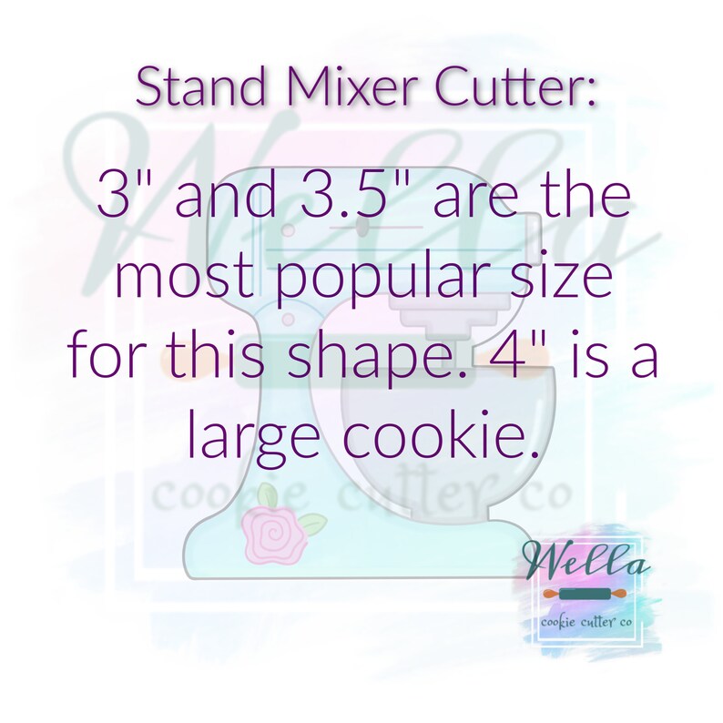 Stand Mixer Cookie Cutter Mixer Cookie Cutter Baking Cookie Etsy