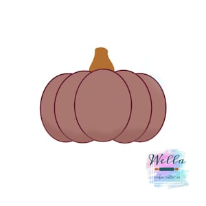 Pumpkin Short #3 Cookie Cutter