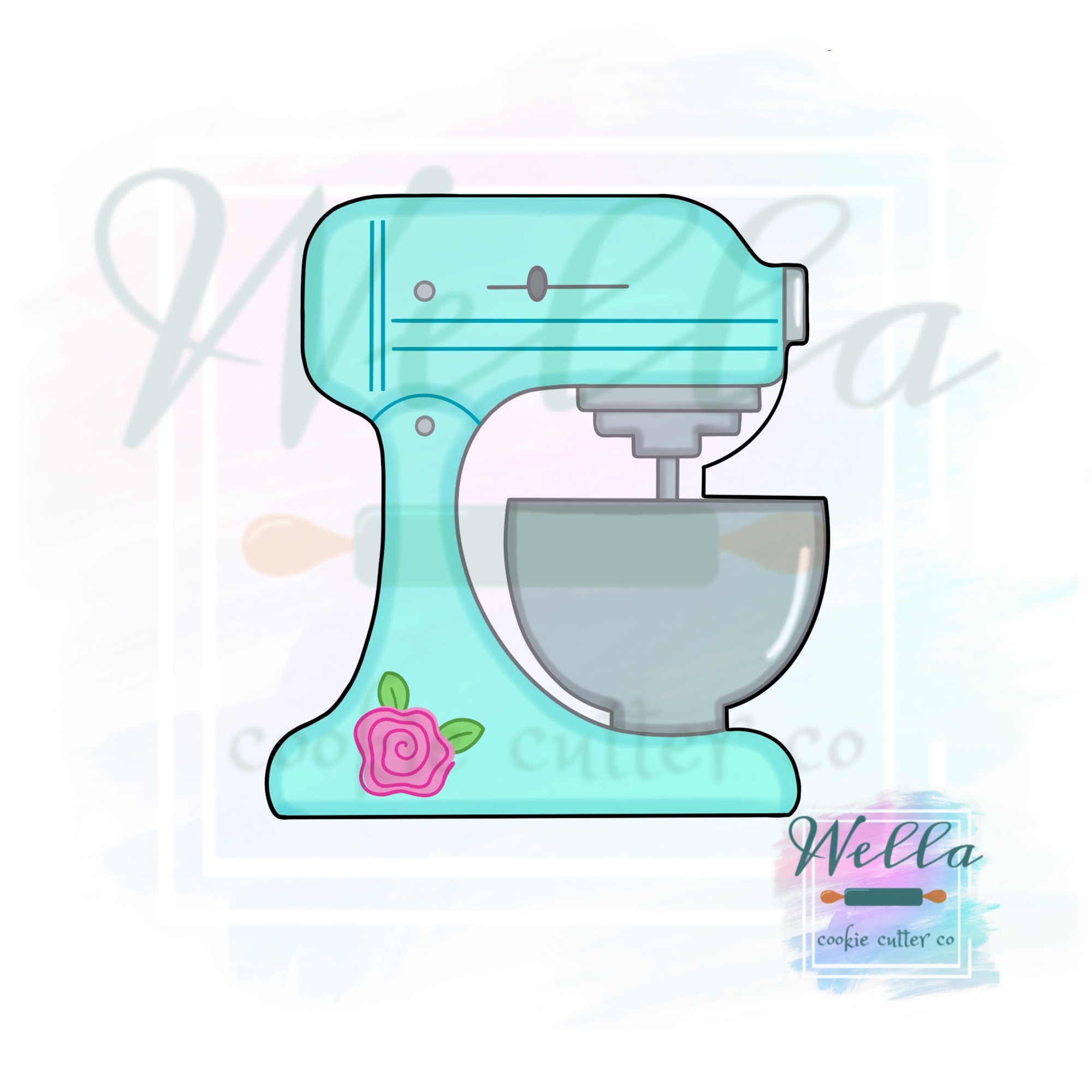 Stand Mixer Cookie Cutter Mixer Cookie Cutter Baking Cookie Etsy