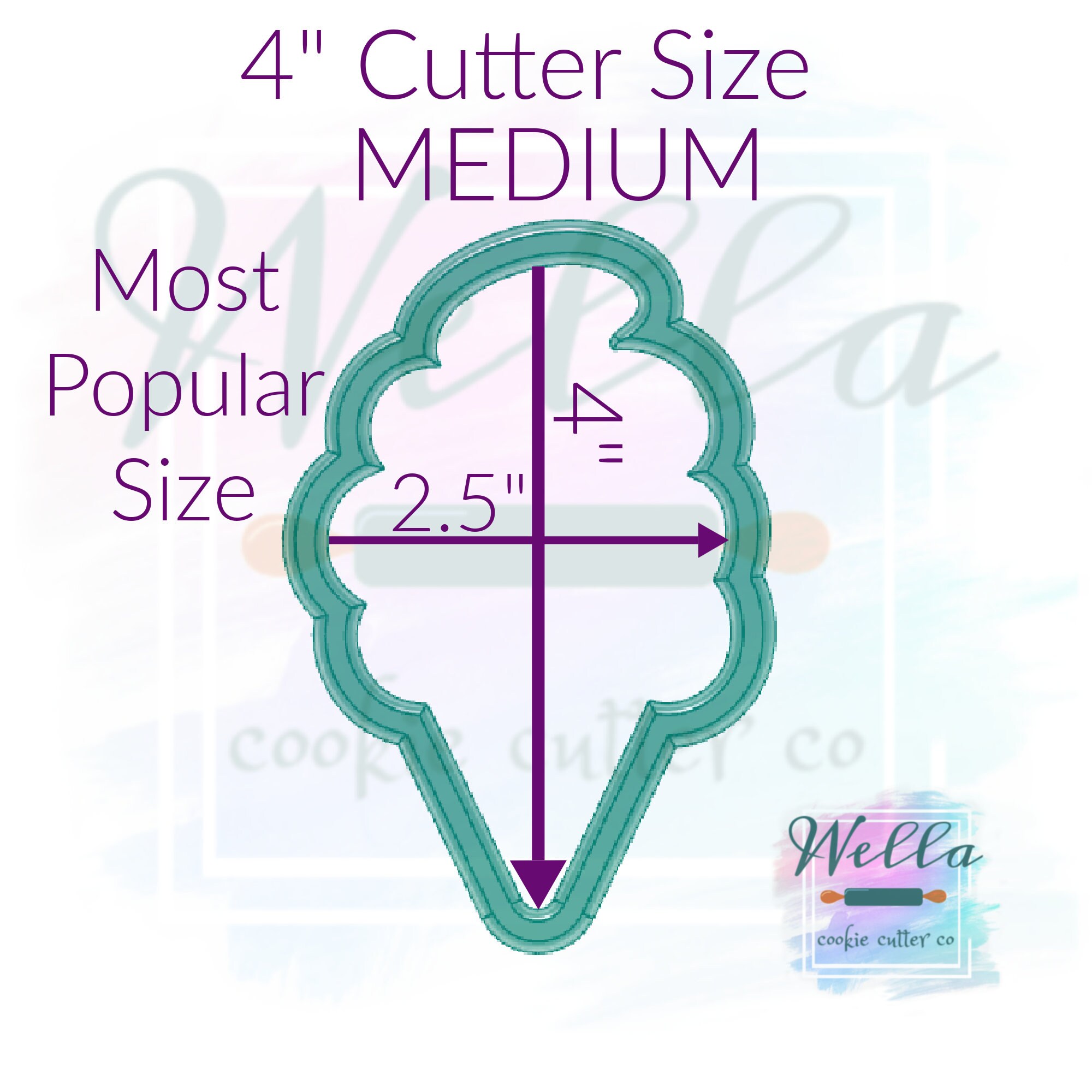 Cotton Candy Cookie Cutter Candy Cookie Cutter Summer Cookie Etsy