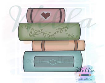 Stack of Books Cookie Cutter