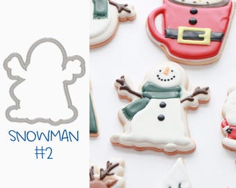 Snowman #2 Cookie Cutter