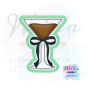Espresso Martini med rosettkakform - valfri schablonguide bild 2