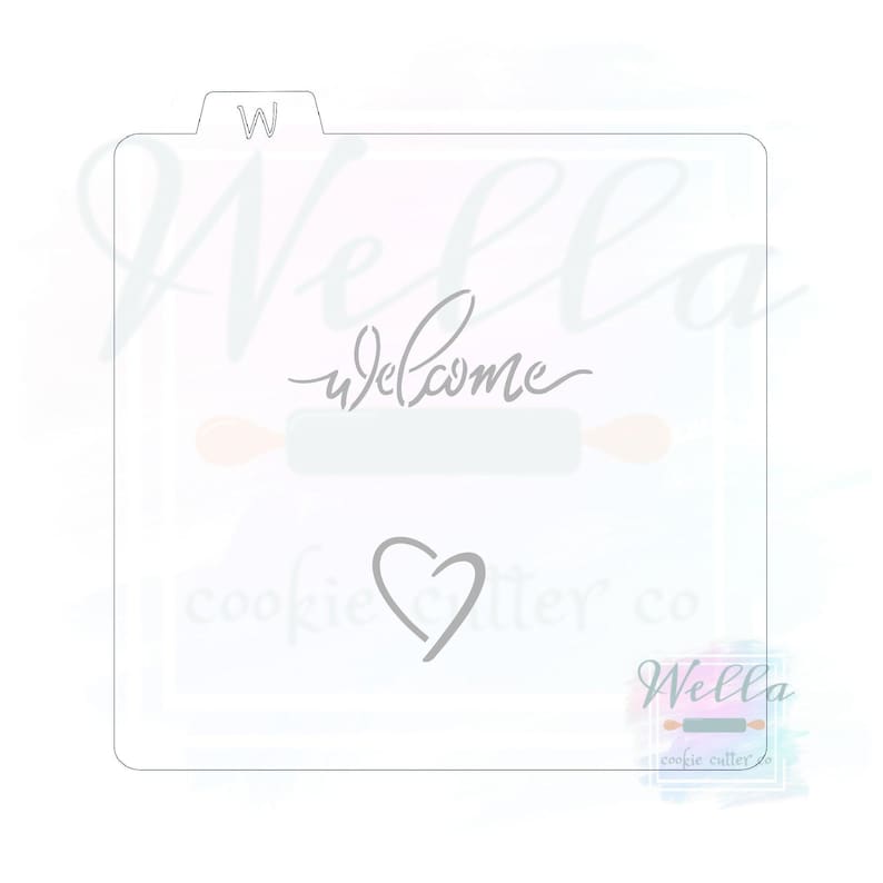 Housewarming Cookie Cutter Set with Optional Stencils, Realtor Cookie Cutter Set image 8