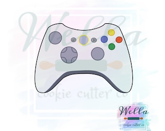 Cortador de galletas con forma de controlador de videojuego