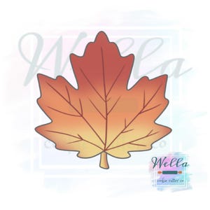 Kakform för lönnlöv