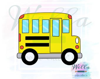 Bus Cookie Cutter, School Cookie Cutter
