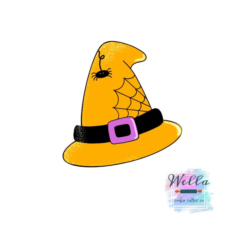Witch Hat Cute Cookie Cutter immagine 1